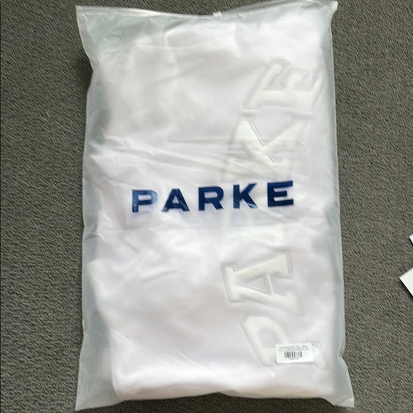 Parke lavender and White Sweatshirt - with mock neck Top - Picture 3 of 4